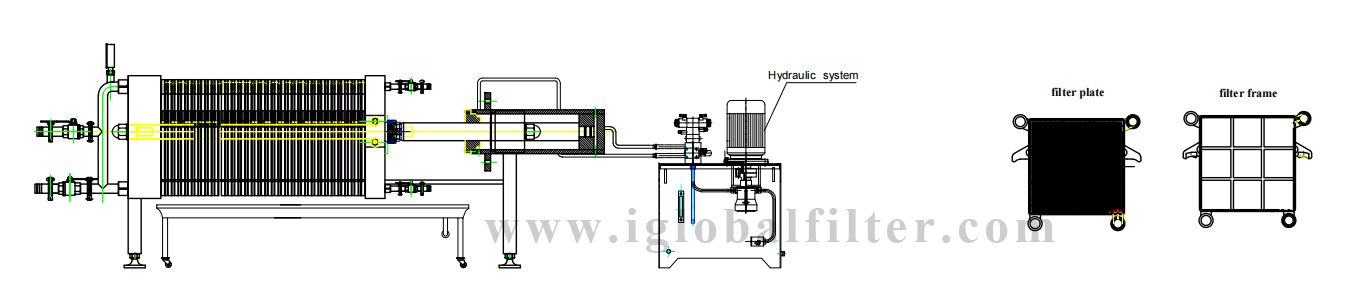 600mm stainless steel filter press